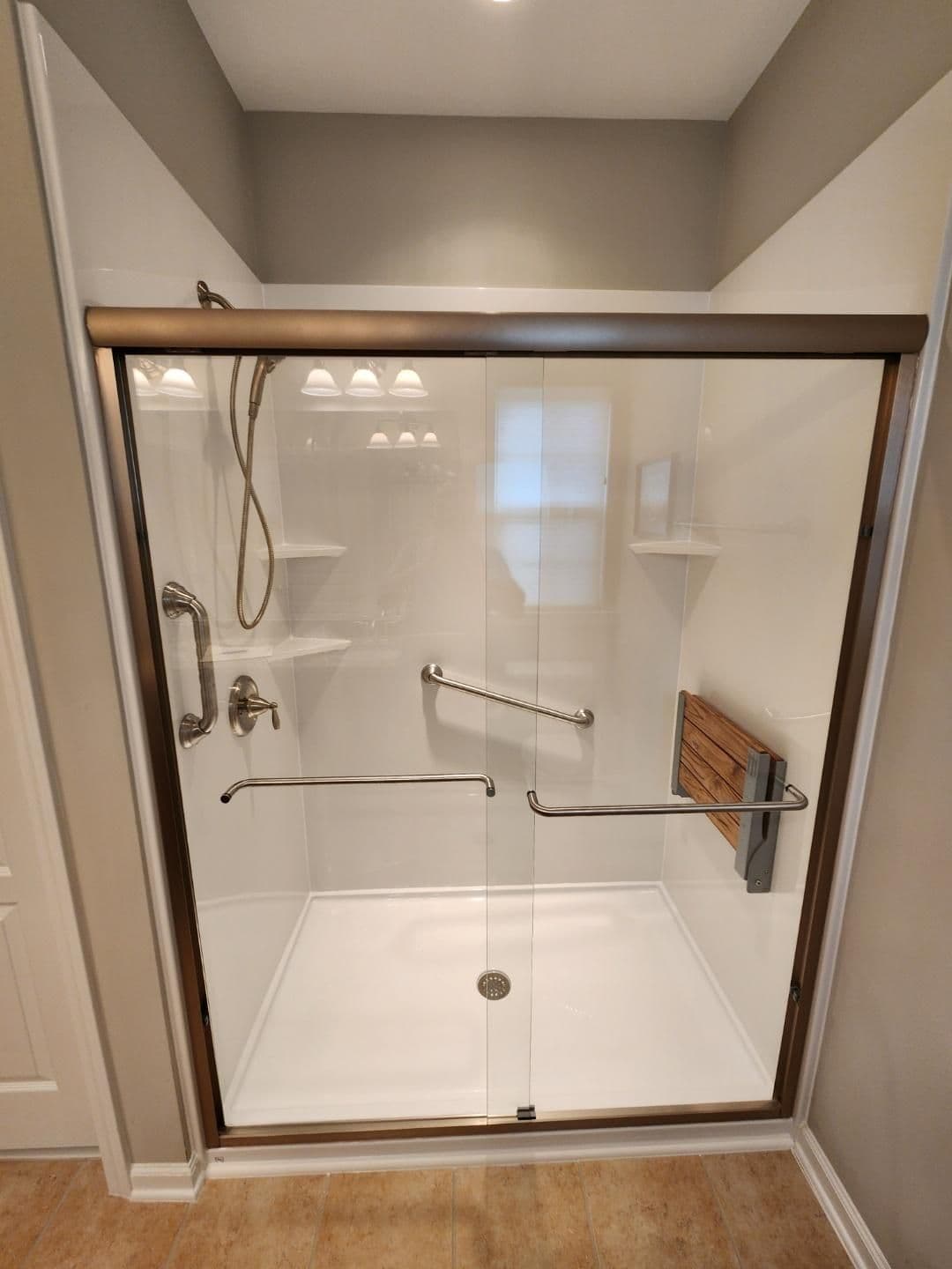 Walk in shower Bathroom remodeling