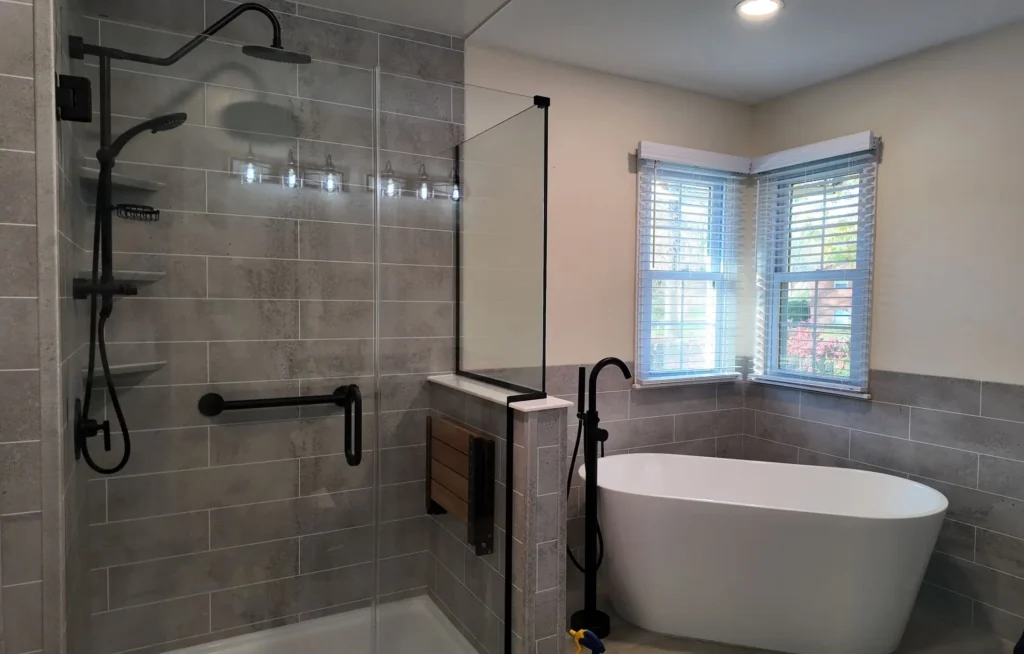 Wondering how long a bathroom remodel takes? Learn typical timelines and discover how EZPro Express completes many bathroom remodels in just one day.