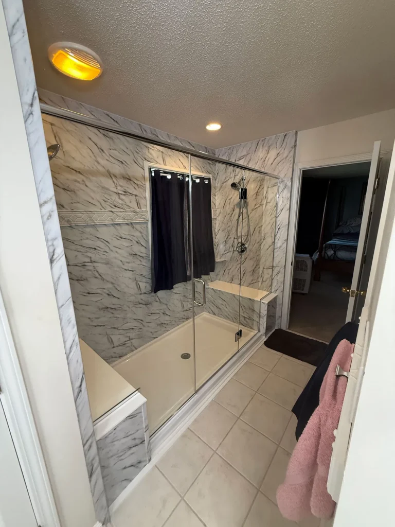 Wondering how long a bathroom remodel takes? Learn typical timelines and discover how EZPro Express completes many bathroom remodels in just one day.